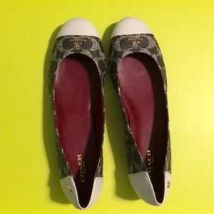 Coach ballerina flats